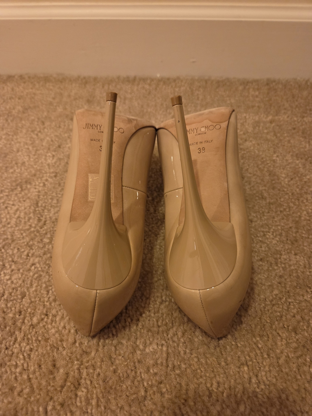Jimmy Choo Anouk120 Nude 39 - Picture 10 of 12